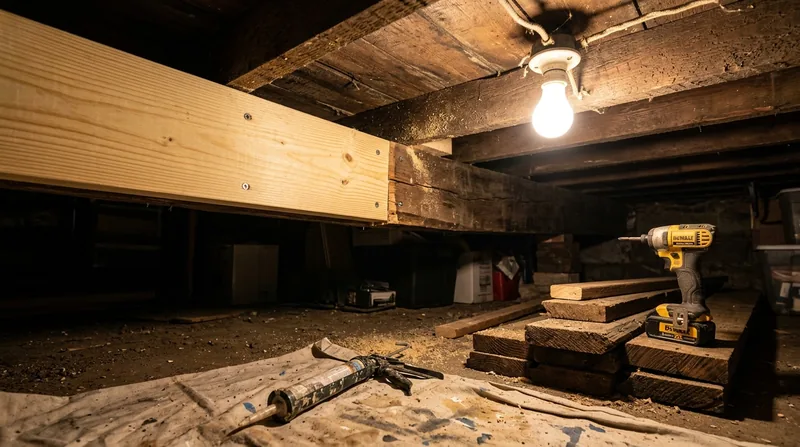 Floor Joist & Subfloor Repair Des Moines